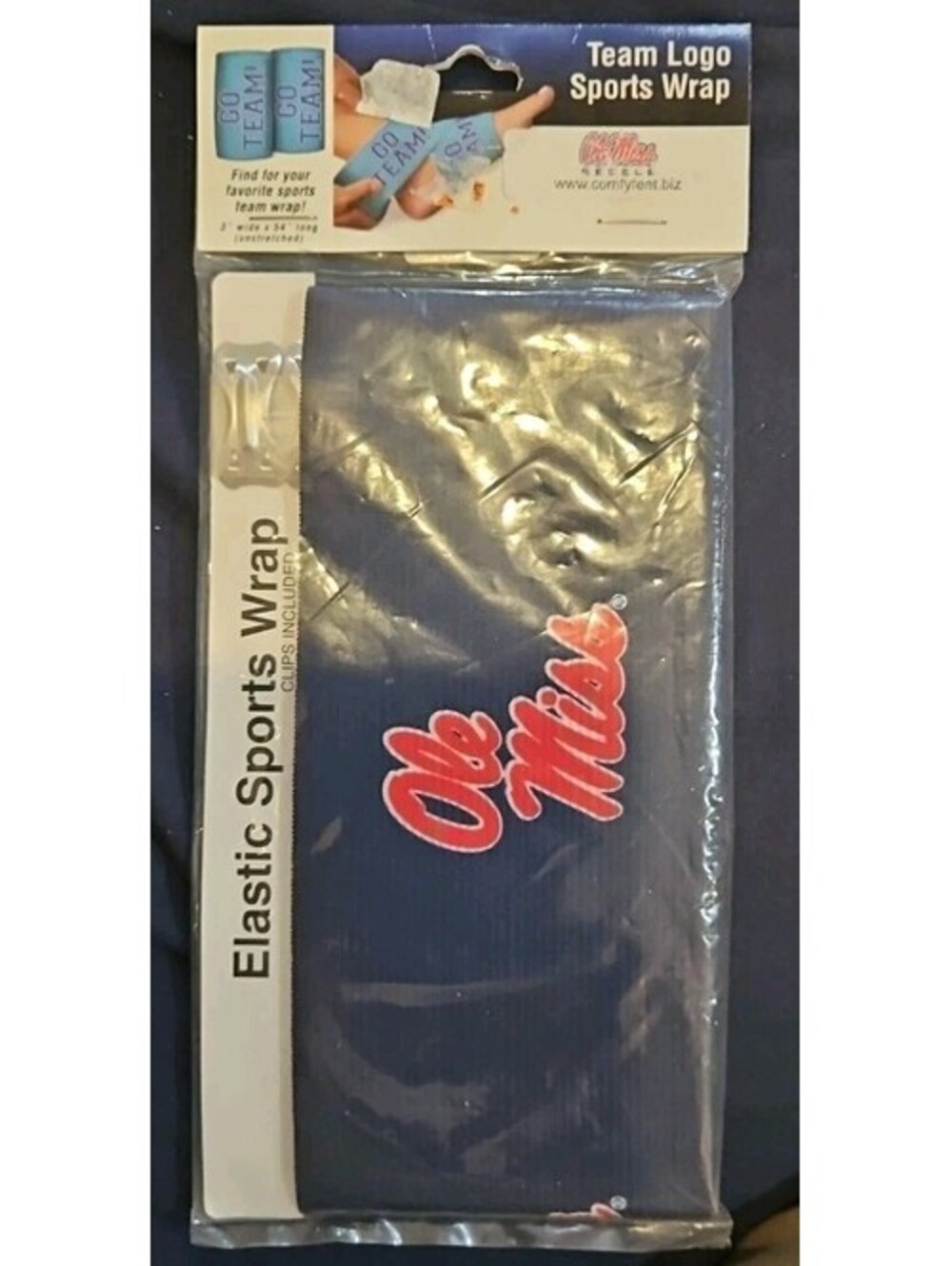 Ole' Miss Elastic Sports Wrap
